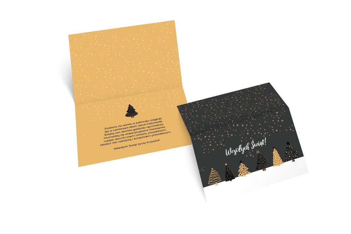 Świąteczny minimalizm, Święta - Kartki pocztowe | Prinvit