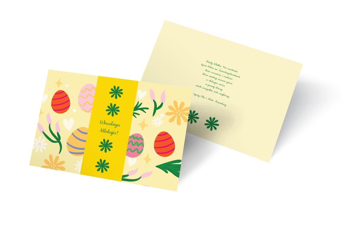 Wiosenne pisanki dają radę, Święta - Kartki pocztowe | Prinvit