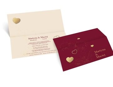 Tu miłość wisi w powietrzu, Ślub - Zaproszenia | Prinvit