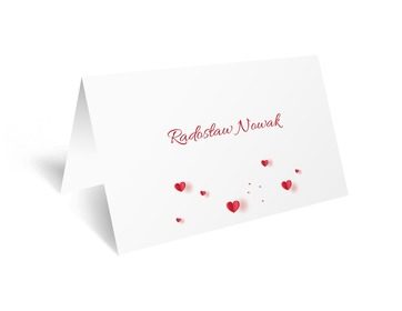 Klasyczna czerwień prawdziwej miłości, Ślub - Winietki | Prinvit