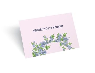 Kwiatowy optymizm, Ślub - Winietki | Prinvit