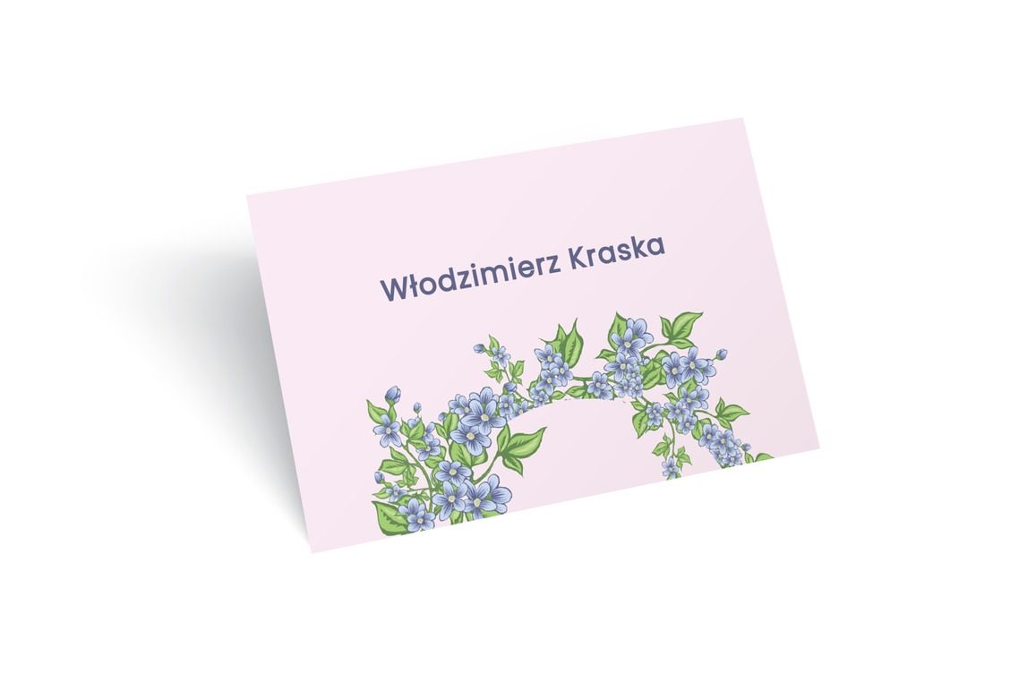 Kwiatowy optymizm, Ślub - Winietki | Prinvit