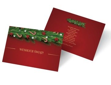 Nastrojowo bożonarodzeniowo, Biznes - Kartki pocztowe | Prinvit