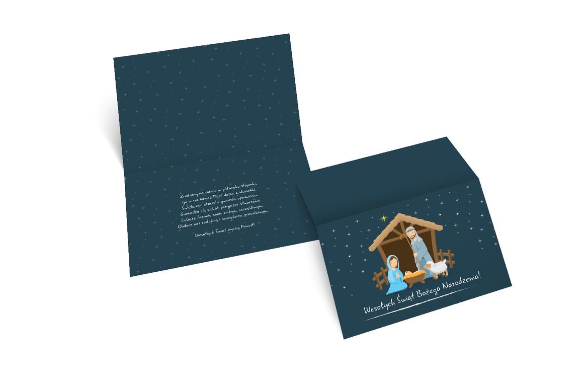 Z nową nadzieją na święta, Biznes - Kartki pocztowe | Prinvit